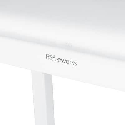 Gator Traditional Wooden Piano Bench In White image 4