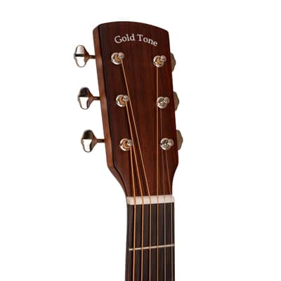 Gold Tone GT-Dread-BR Solid Sitka Spruce Top Mahogany Neck 6-String Acoustic-Electric Guitar w/Gig Bag image 9