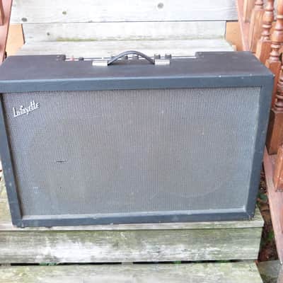 Lafayette  twin twelve tube  guitar amplifier valco  dan electro 1960's image 1