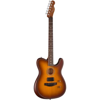Acoustasonic Standard Telecaster Honey Burst Fender image 3
