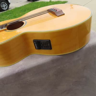 EPIPHONE 1997 EL CAPITAN ACOUSTIC ELECTRIC JUMBO BASS ORIGINAL MINT w/TAGS NOS image 5