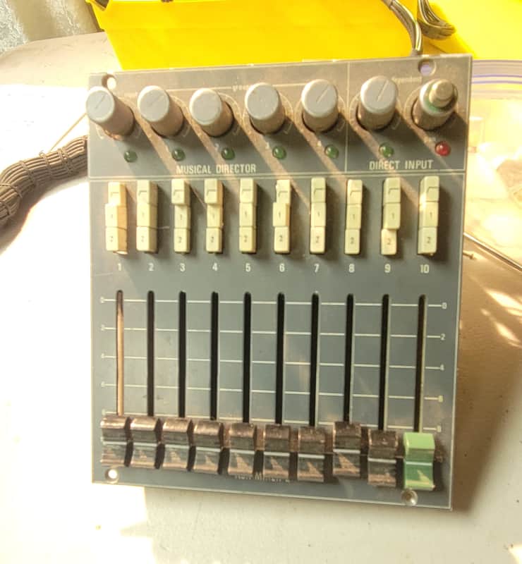 Neve Auxillary Mixer with Six 8058/68/78 Style Push Switches 1970s image 1