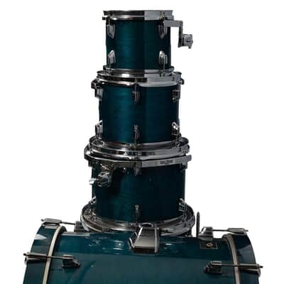 Used Tama Superstar Classic 7-Piece Transparent Blue image 2