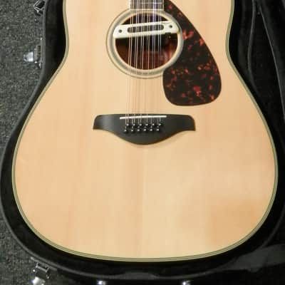 Yamaha FG720S-12 12-string Dreadnought Acoustic Guitar w/ LR Baggs M80 Pickup + Gator case used image 4