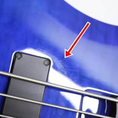 Ibanez BTB400QM-TB Standard 2001 - 2002 - Transparent Blue image 22
