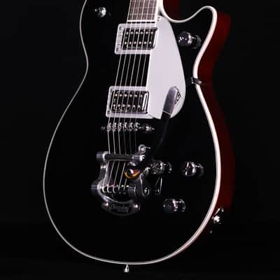 Gretsch G5230T Electromatic Jet FT Single-Cut with Bigsby, Black Walnut FB, Black image 2
