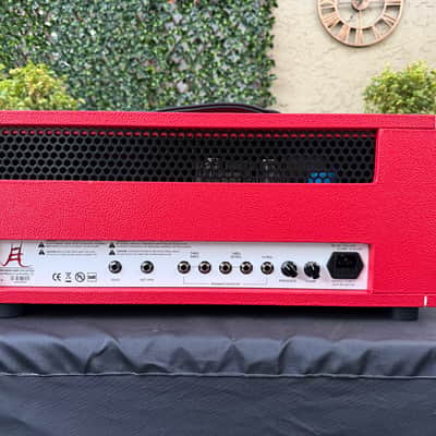 Friedman JEL-50 Jake E. Lee Signature 2-Channel 50-Watt Guitar Amp Head (2024 - Present) - Red image 6