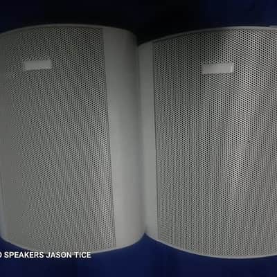 STEREO SPEAKERS BOOK SHELF SPEAKERS 5.25 TALC LOADED POLY +RUBBER SURROUND+ TWEETER WATERPROOF indoor OUTDOOR SPEAKERS MOITORS DISTRIUTED SOUND AUTOMOTIVE WITH 5.25 AND 3/4" TWEETER POLY FILM CAPS image 2