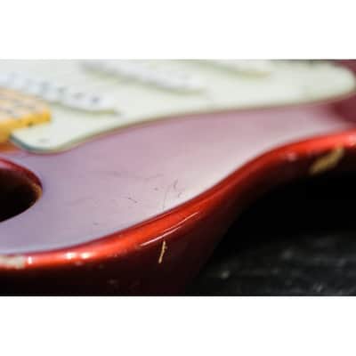 1973 Fender Stratocaster candy apple red image 11