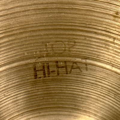 15" Zildjian A 1950s Small Stamp Hi-Hat Cymbal Pair 906g/948g *Video Demo* image 6