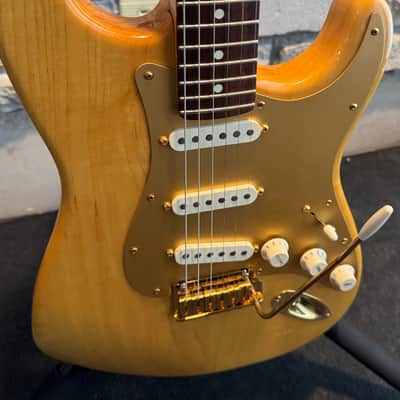 1997 Fender USA Stratocaster - Natural - Ash image 6