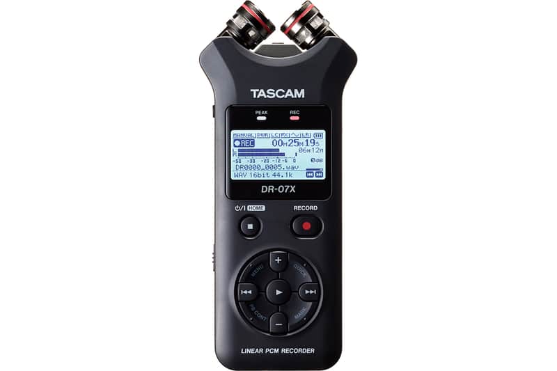 TASCAM DR-07X Portable Audio Recorder image 1