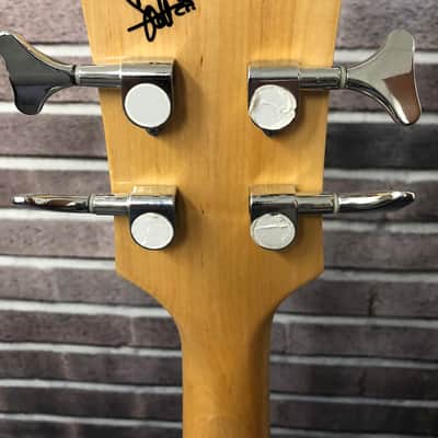 Custom Build - Birdsong Designed T Bass - Short Scale - Candy Apple Red image 7