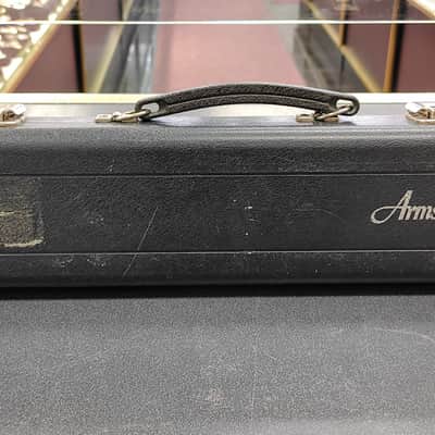W.T. Armstrong Model 104 Student Flute Closed Hole C Foot w/ Original Case image 18