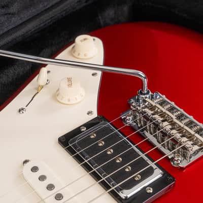 Suhr PT Traditional 90 Pete Thorn Signature Electric Guitar, Roasted Maple Fingerboard, Candy Apple Red image 9