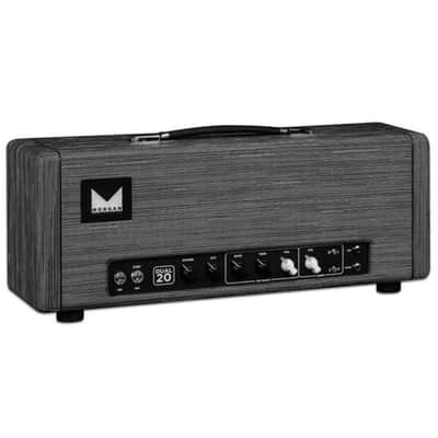 Morgan Amplification DUAL20 20-Watt 2-Ch Tube Amplifier Head - Twilight image 4