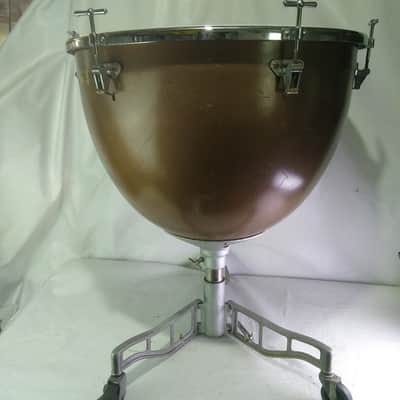 Ludwig 26" Timpani Drum Fiberglass Bowl Vintage 60s Complete+70s Block Logo Head image 7