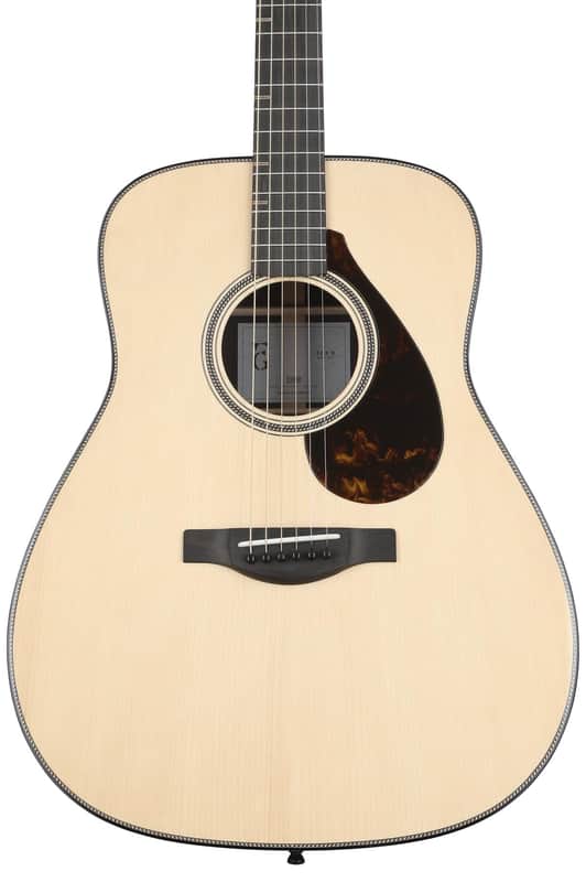 Yamaha FG9 R Acoustic Guitar - Natural image 1