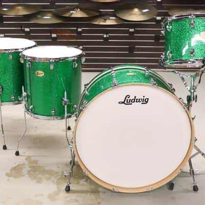 Ludwig Centennial 4pc Drum Kit Set All Maple Shells 14/16/18/26"