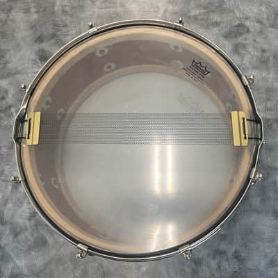 Slingerland 5.5x14 Chicago Badge 1956-1959 Radio King Student Model Duco Blue / Silver image 12