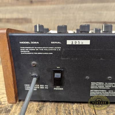 Moog Prodigy 336A monophonic analog synthesizer image 6
