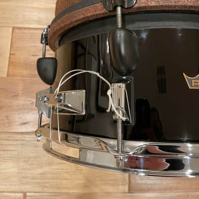 Remo 7.5x12" Mondo Djembe Snare Drum in Piano Black w/ Video Link image 2