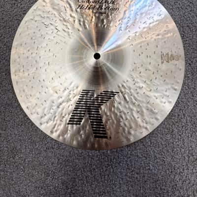 Zildjian 14" K Custom Dark Hi-Hat Cymbals (Pair) 1995 - Present - Traditional image 6
