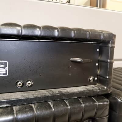 Kustom Stack K250-1 Bass Head Kustom 1-18B Cabinet and Kustom X1-18B Cabinet with Audio Power Module Early-mid 1970's - Black Tuck & Roll Naugahyde image 11