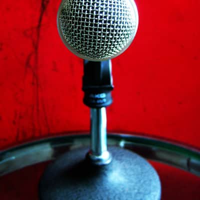 Vintage 1970's AKG D310 dynamic cardioid microphone Low Z w accessories # 1 D190E D1000E D330BT image 8