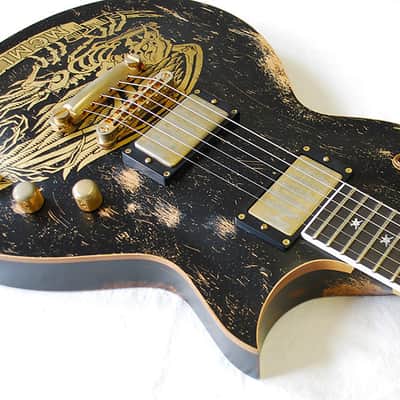 ESP Will Adler Warbird Custom Shop Distressed Black image 10