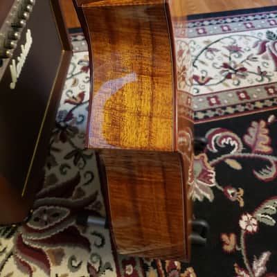 Breedlove C2/k | 1996 Serial No. 96-175 | 100 Cedar & Flamed Koa | Signed Steve Henderson image 15
