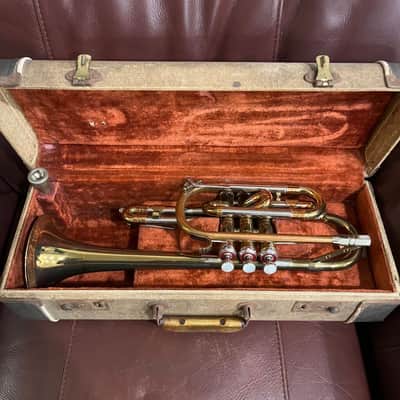Getzen Super Deluxe Bb Cornet SN (100% new clear lacquered brass) image 1