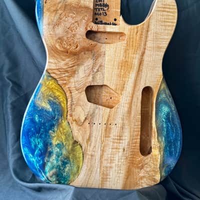 MH Customs TX – “Sunset Tide” T-Style Body 2026 - Nitrocellulose Gloss image 1