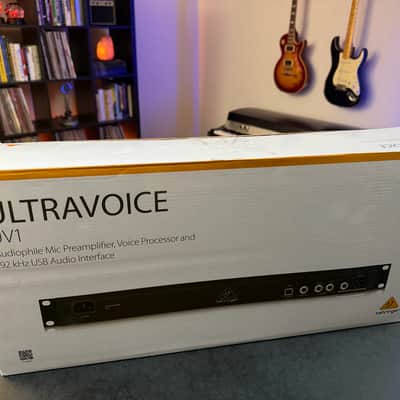 Behringer Midas Ultravoice UV-1 Mic Preamp Channel Strip USB Audio Interface Studio Podcast image 10