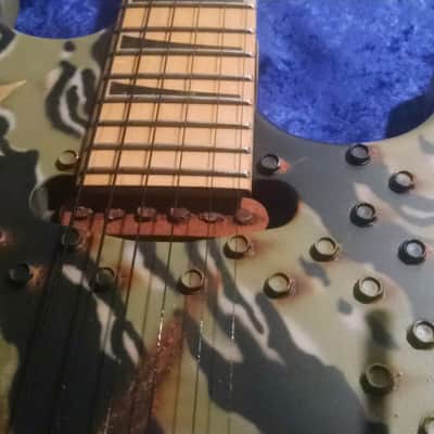2016 Charvel San DImas RCA Custom M48 Tank Camo Guitar W/case + Candy image 5