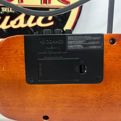Donner Hush-I Travel Electric Acoustic Guitar with Bag image 9