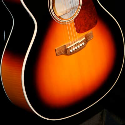 Takamine GJ72CE BSB G70 Series Jumbo Cutaway Acoustic/Electric Guitar Gloss Brown Sunburst