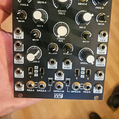 Steady State Fate Stereo Dipole eurorack synthesizer module 2019 - 2021 - Black image 2