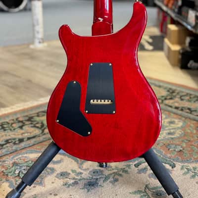 PRS Custom 24-08 Semi Hollow 40th Anniversary, Charcoal Cherry Burst W/ Free Shipping image 6