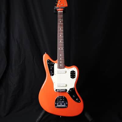 *NEW* 2025 Fender FSR Traditional II '60s Jaguar MIJ Fiesta Red w/ Matching Headstock USA Pure Vintage Pickups image 3