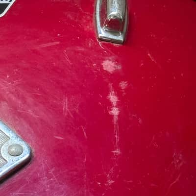 Ludwig Rockers 22 x 16" Bass Drum Vintage 80's Black and White Badge image 8