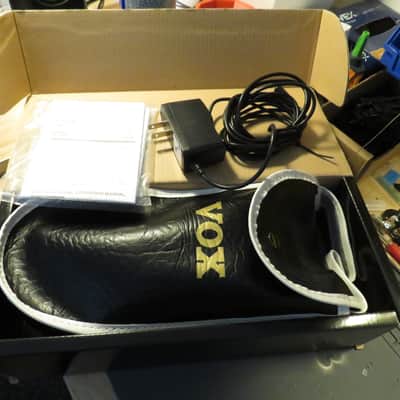 Vox V847 Wah Wah Pedal with 9V Jack 2007 - Present - Black / Chrome image 8