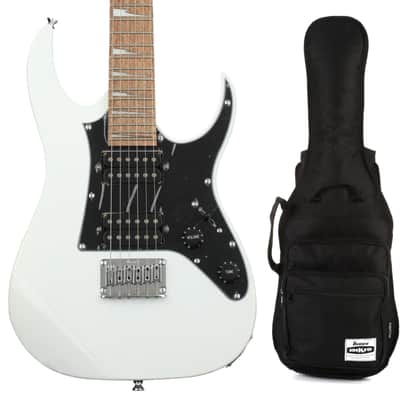 Ibanez miKro GRGM21 Electric Guitar and Gig Bag - White image 1