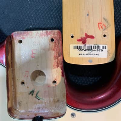 Fender American Standard Jazz Bass 2010 Candy Cola USA w/ Bag image 13