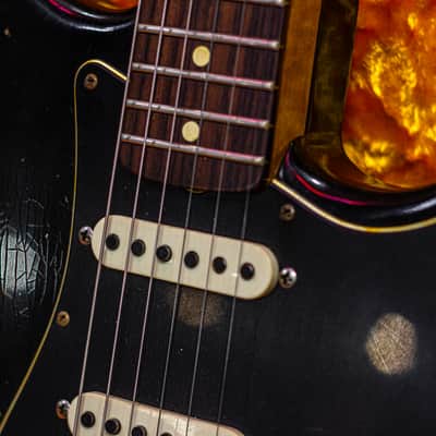 Fender CS 62/63 Dual-Mag II Strat Relic RW Limited 2020 - ABLK/3STB image 2