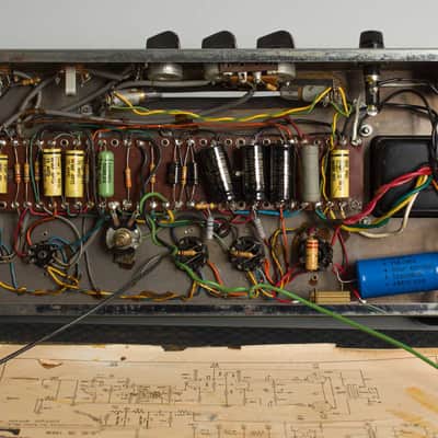 Ampeg SB-12 Portaflex Fliptop Bass Amplifier (1966), ser. #025898. image 12