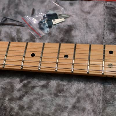Fender American Professional Stratocaster with Maple Fretboard 2017 - 2019 - Olympic White image 4