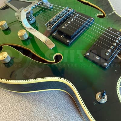 TEISCO 'EMPERADOR' VINTAGE '335' MIJ 1960s GREEN ***CLEARANCE*** image 21