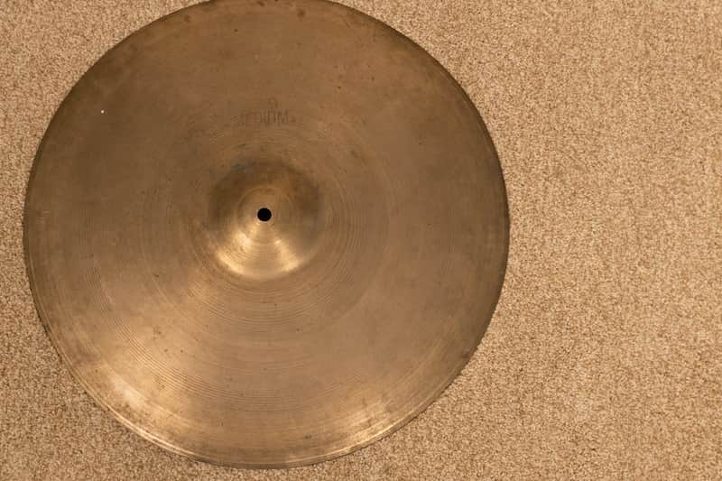1950s Zildjian 16" A Trans Stamp Crash Cymbal 1047g image 1