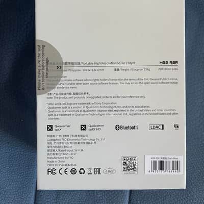 Fiio M33 M33 2026 - Dark Blue image 2